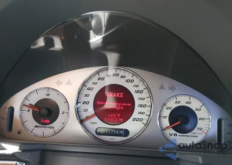 2005 Mercedes-Benz E 55 Amg z USA, uszkodzony, nr VIN WDBUF76J45A752714